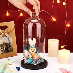 Couvercle de dôme en verre&nbsp;AJEW-WH0307-75B