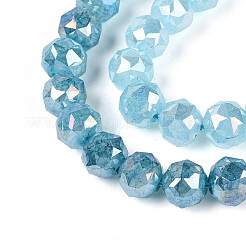 Brins de perles de verre électrolytiques anti-ternissement&nbsp;GLAA-N064-8mm-11