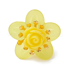 7 шт. подвеска в виде розы из стеклянных бисеров&nbsp;PALLOY-MZ01231