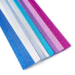 200 Stück 2 Farben Glücksstern-Origami-Papier&nbsp;DIY-TADJ0001-11