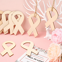 Незаконченные пустые подвески из мдф для художественной росписи&nbsp;WOOD-WH20008-13D