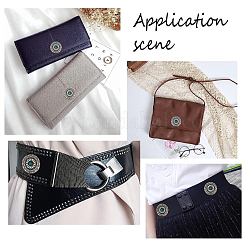 12 комплект заклепок из сплава и имитации бирюзы&nbsp;FIND-GF0004-24