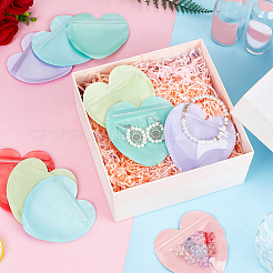 300 шт. 6 цвета ПВХ инь-ян подарочные пакеты с застежкой-молнией&nbsp;ABAG-PH0001-65A