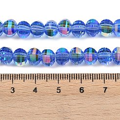 Гальванизируйте прозрачное стекло бисер нитей&nbsp;EGLA-B011-08A-AB08