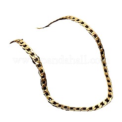 Ensembles de colliers et bracelets en alliage de chaînes cubaines pour hommes&nbsp;WG37A02-05