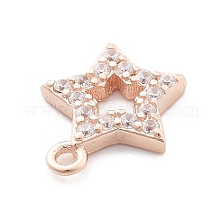 925 ciondolo in argento sterling con micro pavè di zirconi trasparenti&nbsp;LS-STER-A034-02C-RG