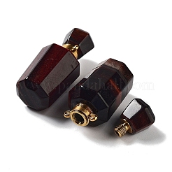 Подвески для флаконов духов из натурального красного тигрового глаза&nbsp;G-A026-16B-01