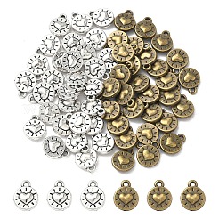 30 pz charms in lega stile tibetano&nbsp;TIBEP-YW0002-21AS