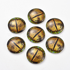 Glas cabochons&nbsp;GLAA-WH0015-22D-06