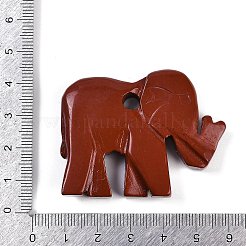 Pendentifs sculptés en jaspe dalmatien naturel/jaspe rouge/marbre/jade sinkiang&nbsp;G-K383-14