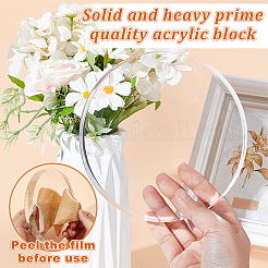 Transparente Acrylplatte&nbsp;TACR-WH0021-13A