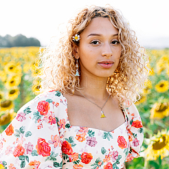 50 шт. 5-цветный матовый цветок прозрачный акриловый кулон украшение&nbsp;HJEW-HY0001-01