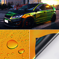 Glänzend bunte diy autokarosseriefolien vinyl car wrap sticker decal air release film&nbsp;ST-F570-50CM