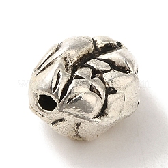 Сплавочные овальные бусины тибетского стиля &nbsp;TIBEP-L021-24AS