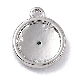 Латунные микро проложить кубического циркония подвески&nbsp;LS-ZIRC-I054-13P-08