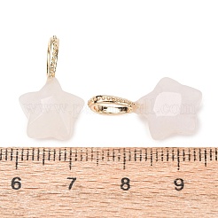 Pendentifs de quartz rose naturel&nbsp;GG-CBAE2A3-02G-03