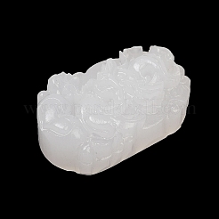 Резные подвески из натурального белого нефрита&nbsp;G-S384-01E