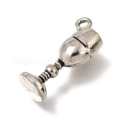 Tibetischer stil Aluminium Anhänger & Charms&nbsp;AL-CBA3B63-31AS