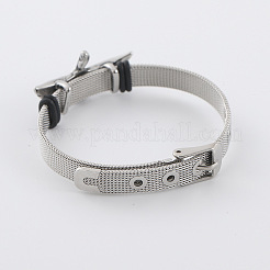Браслеты для часов из нержавеющей стали 304 в стиле панк для мужчин&nbsp;ZQ0650