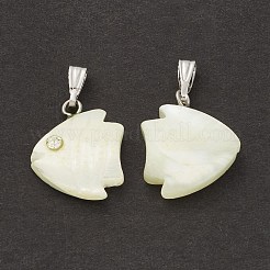 Anhänger der natürlichen Trochidenschale / Trochusschale&nbsp;SSHEL-K027-07