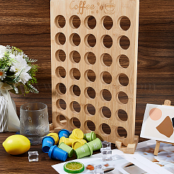 Kaffeepadhalter aus Holz&nbsp;ODIS-WH0030-152