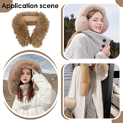 1 шт. отделка воротника из искусственного меха шенилла для декора и шитья&nbsp;FIND-BC0019-22C