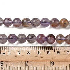 Натуральные фиолетовые фантомные кварцы&nbsp;G-S333-10mm-030-01