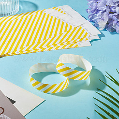 Bracelets jetables en papier&nbsp;BJEW-TAC0075-002C
