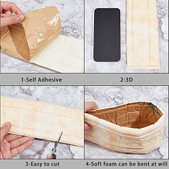 Самоклеящаяся бумага для контакта с зерном XPE&nbsp;DIY-WH0002-53A-07