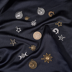 Сплавочные подвески тибетского стиля&nbsp;DIY-SC0006-92