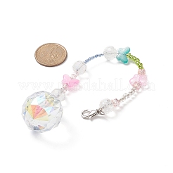 Стеклянные ловцы солнца в виде слезинок и бабочек&nbsp;HJEW-JM00847