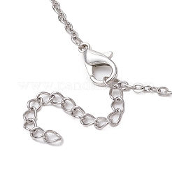 Colliers pendentifs croix en acier inoxydable 304&nbsp;NJEW-JN05200-02
