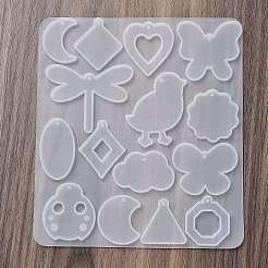 Orecchini pendenti con animali stampino in silicone silhouette fai da te&nbsp;DIY-Q033-02C