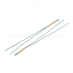 Изготовление петель из нейлонового металлического плетеного шнура&nbsp;NWIR-N017-01D