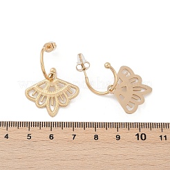 Серьги-гвоздики из нержавеющей стали 304&nbsp;EJEW-Z089-27G