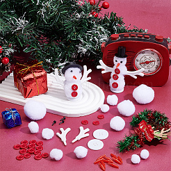 Kits de décorations de bonhomme de neige de Noël à faire soi-même&nbsp;DIY-SP0006-31