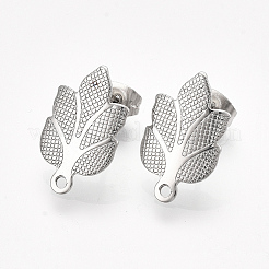 Фурнитура для сережек-гвоздиков из нержавеющей стали марки 304&nbsp;LS-X-STAS-S079-64B