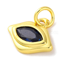 Стойки обшивки латунь микро проложить кубическую прелесть диоксида циркония&nbsp;KK-F881-04G-03