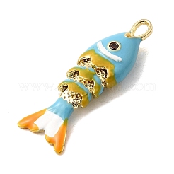 Pendentifs de placage en laiton&nbsp;LS-KK-A268-05G-A05