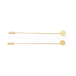 Anstecknadel-Basiseinstellungen aus Messing&nbsp;LS-KK-I693-02E-G