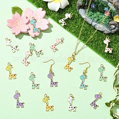 10 шт. Подвески из сплава с эмалью&nbsp;ENAM-YW0006-22A