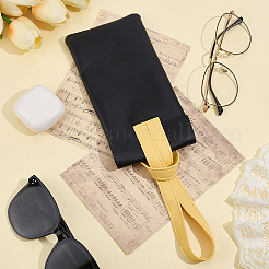 Estuches para gafas de imitación de cuero de PVC&nbsp;ABAG-CN0001-66A