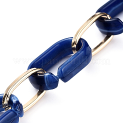 Cadenas portacables de aluminio y acrílico hechas a mano&nbsp;AJEW-JB00560-01