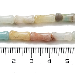 Fili di perline di amazzonite di fiori naturali&nbsp;G-Q178-A06-01