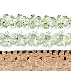 Прозрачные стеклянные бусины&nbsp;GLAA-H038-02B