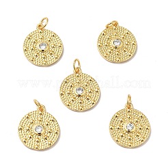 Покрытие стойки латунь микропаве прозрачные подвески из кубического циркония&nbsp;LS-KK-H431-21G