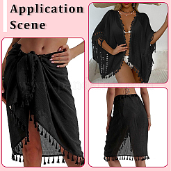 Аксессуары для юбок из поликоттонового шифона&nbsp;AJEW-WH20077-044B