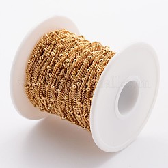 Витые цепи из нержавеющей стали 304&nbsp;CHS-K003-02G-0.5MM