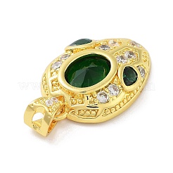 Латунные микро проложить кубического циркония подвески&nbsp;KK-F877-11G