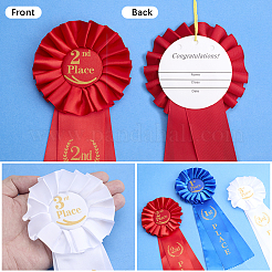 Cinta de poliéster de 3 color con palabra para accesorios de ropa&nbsp;JEWB-CP0001-31B